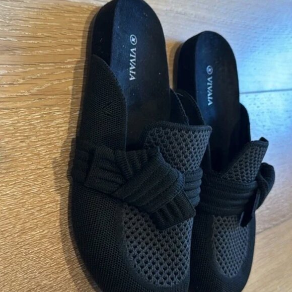 Vivaia Black Women's Mules - Picture 4 of 4